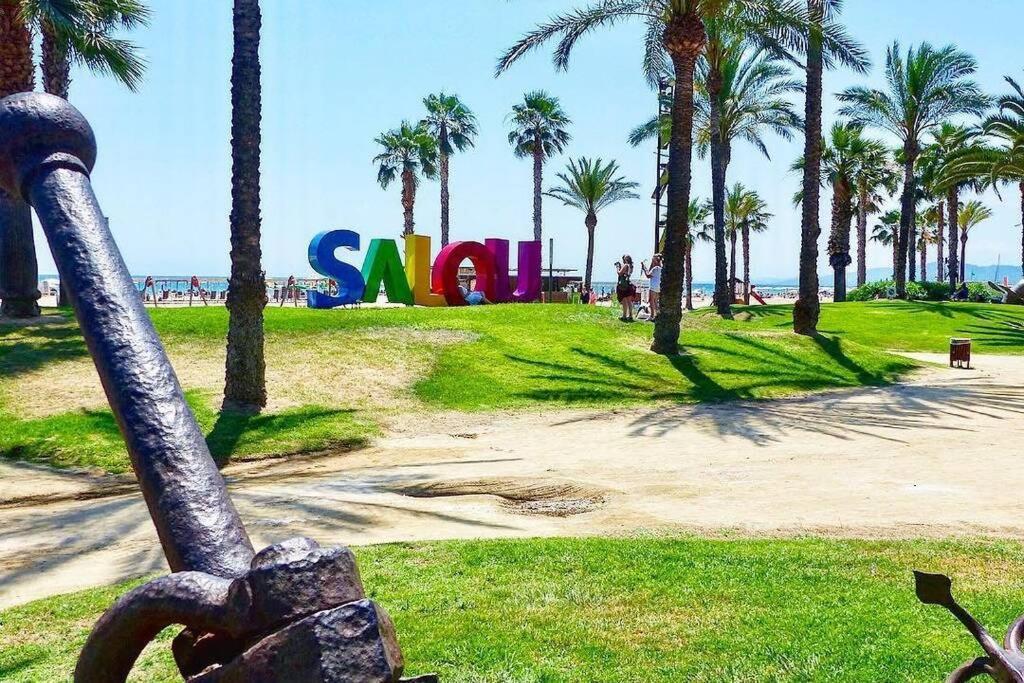 Renovado Apartamento En Zona Residencial A Pasos Del Mar Salou Exterior foto